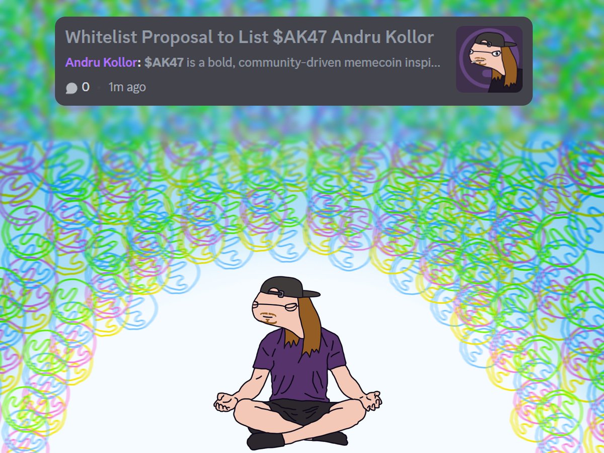 AndruKollor's tweet photo. Now we wait 🧘‍♂️

Show us some love in the comments and leave a reaction to get $AK47 listed 🫡

@VelodromeFi @nightelf @inkonchain @inkyswap 

https://t.co/BLDydXnscJ https://t.co/AkqRVpnv8w