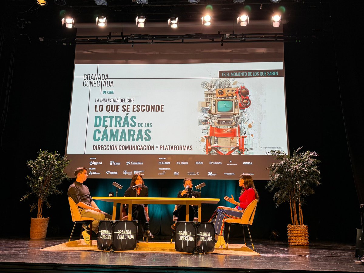 La última mesa está dedicada a la 🚀#ProyecciónInternacional. Intervienen:

🎙️ Eva Herrero: Directora de la agencia 'MadAvenue PR' 

🎙️ Rocío Mesa - Directora de cine y creadora de LA OLA - Independent Films from Spain 

🎙️ Miguel López, Director de Marketing de <a href="/FlixOle/">FlixOlé</a>