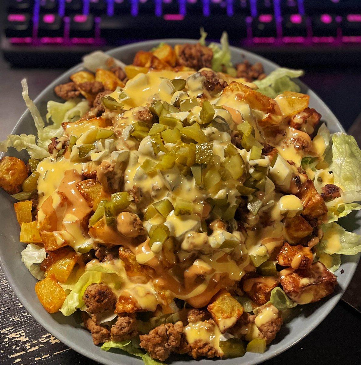 Big Mac Bowl , kann man mal machen.