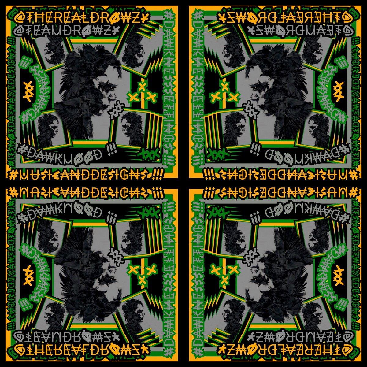 TheRealDrowzy's tweet photo. New Design's 🇯🇲👺🇯🇲 #DawkMood👺 #Dawkness❌ #DawknessSettings👺 #MusicAndDesigns #ItsNotDatWaveDesigns🌊 @TeamDrowzy 🎶🎨🇯🇲👺🇯🇲🎯💯 https://t.co/4edhnSZ2rM