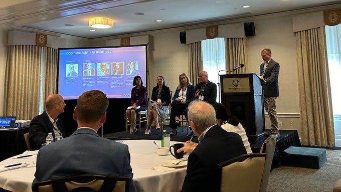 Office of Local Defense Community Cooperation (@oldccgov) on Twitter photo #YearInReview: In July, Deputy Director for Community Investment Liz Chimienti (seated far left) participated at an ADC Connect panel on partnerships, emphasizing the importance of “One Community” when developing and implementing #partnerships. #onecommunity <a href="/defensecomm/">Association of Defense Communities (ADC)</a> #YearInReview: In July, Deputy Director for Community Investment Liz Chimienti (seated far left) participated at an ADC Connect panel on partnerships, emphasizing the importance of “One Community” when developing and implementing #partnerships. #onecommunity <a href="/defensecomm/">Association of Defense Communities (ADC)</a>