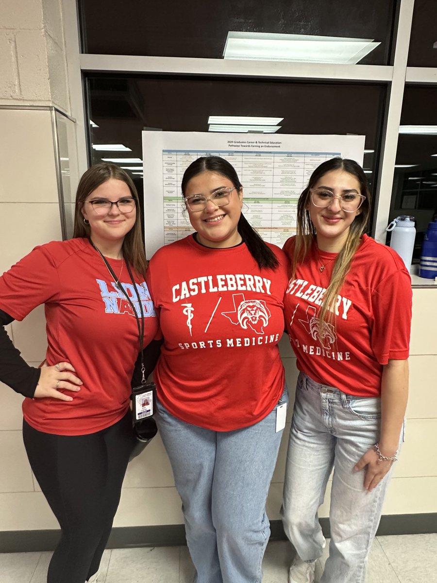 StevenRiewe's tweet photo. Special thanks to the CHS students who helped share the CHS pathways with the 7th-grade students and their families.
@CastleberryISD
#castleberryisd
@IMMSLions https://t.co/blq543zrLE