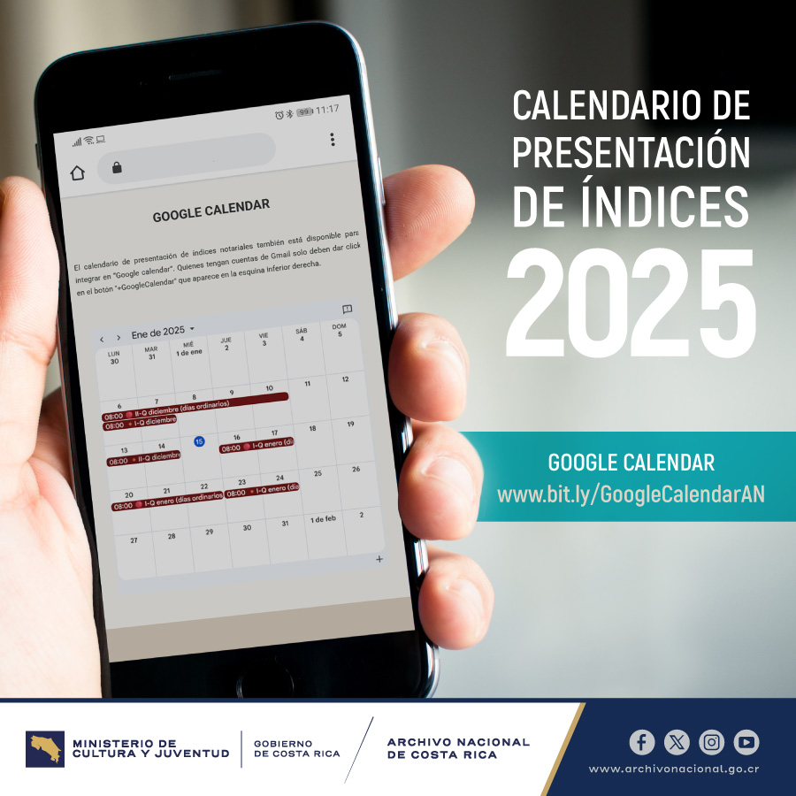 #Atencion #ComunidadNotarial 📷 El calendario de presentación de índices 2025 ya está disponible. Les ofrecemos dos funcionalidades:
Descargar e imprimir: bit.ly/indices2025
Agregar a Google Calendar: bit.ly/GoogleCalendar…