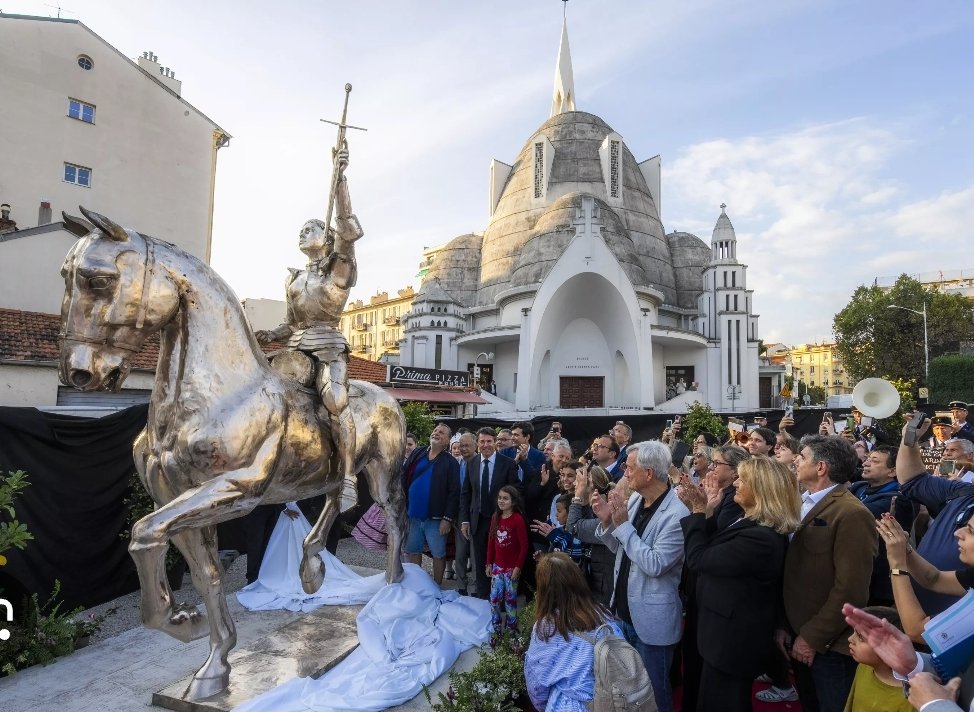 🔴Nice: la justice demande le retrait d'une statue de Jeanne d'Arc sur demande des écolos..
Jeanne est une héroïne de l'histoire de France!
Stop aux attaques contre la France et notre histoire.
#hdpros2 #TPMP