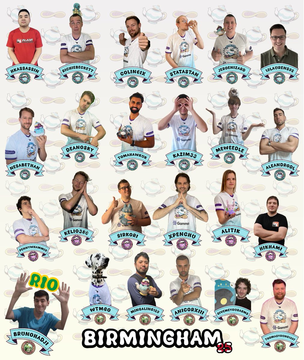 What do twenty-three people in Birmingham and one in Rio de Janeiro have in common? They're all enjoying the first #PlayPokemon Regionals of the year! 

Comprising 12.5% of all competitors, we can't wait to see Polteageist on the Day One usage graphic🫖👻