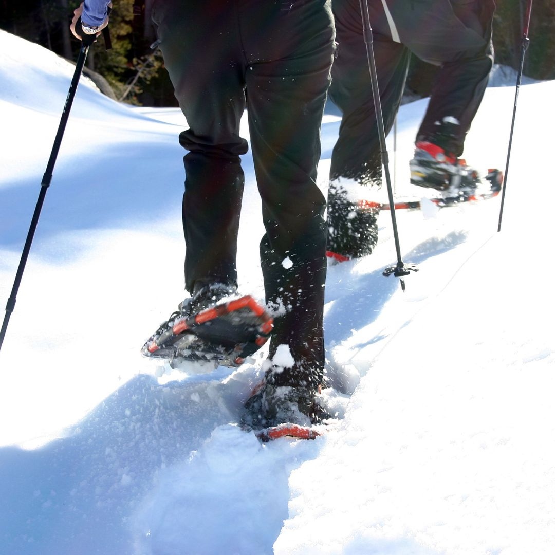 Our guided snowshoe adventures are happening all weekend long! Venture out with one of our guides on an evening hike through our winter wonderland! #treetopsresort #gaylordmi #snowshoe #hikes #getoutdoors

treetops.com/events/2025-gu…