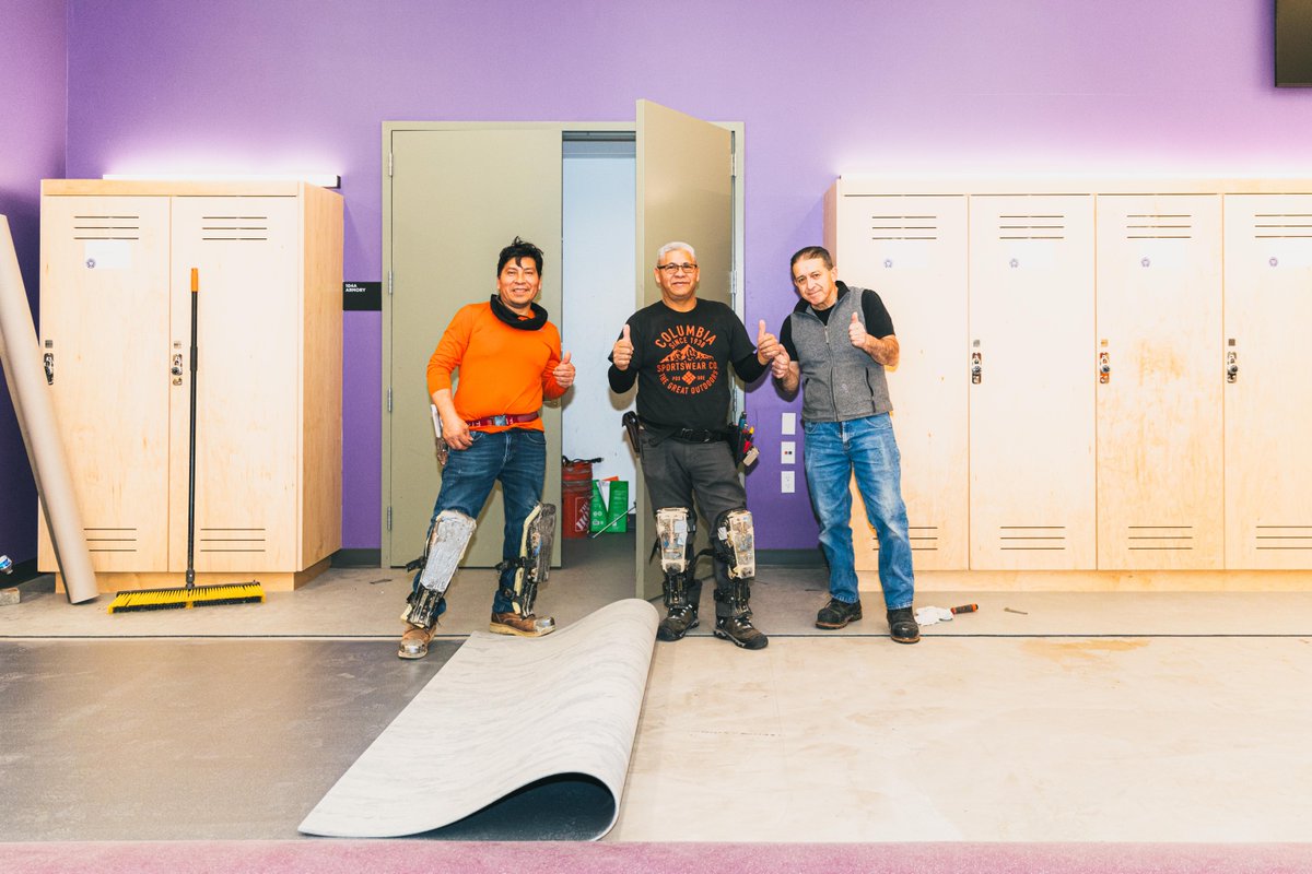 New York University (@nyuniversity) on Twitter photo Getting a quiet campus ready for returning students means a lot of sprucing up behind the scenes. Among maintenance projects this month: a new floor for the <a href="/NYUAthletics/">NYU Athletics</a> multipurpose room at the Paulson Center.
📷 : Photos by David Song Getting a quiet campus ready for returning students means a lot of sprucing up behind the scenes. Among maintenance projects this month: a new floor for the <a href="/NYUAthletics/">NYU Athletics</a> multipurpose room at the Paulson Center.
📷 : Photos by David Song