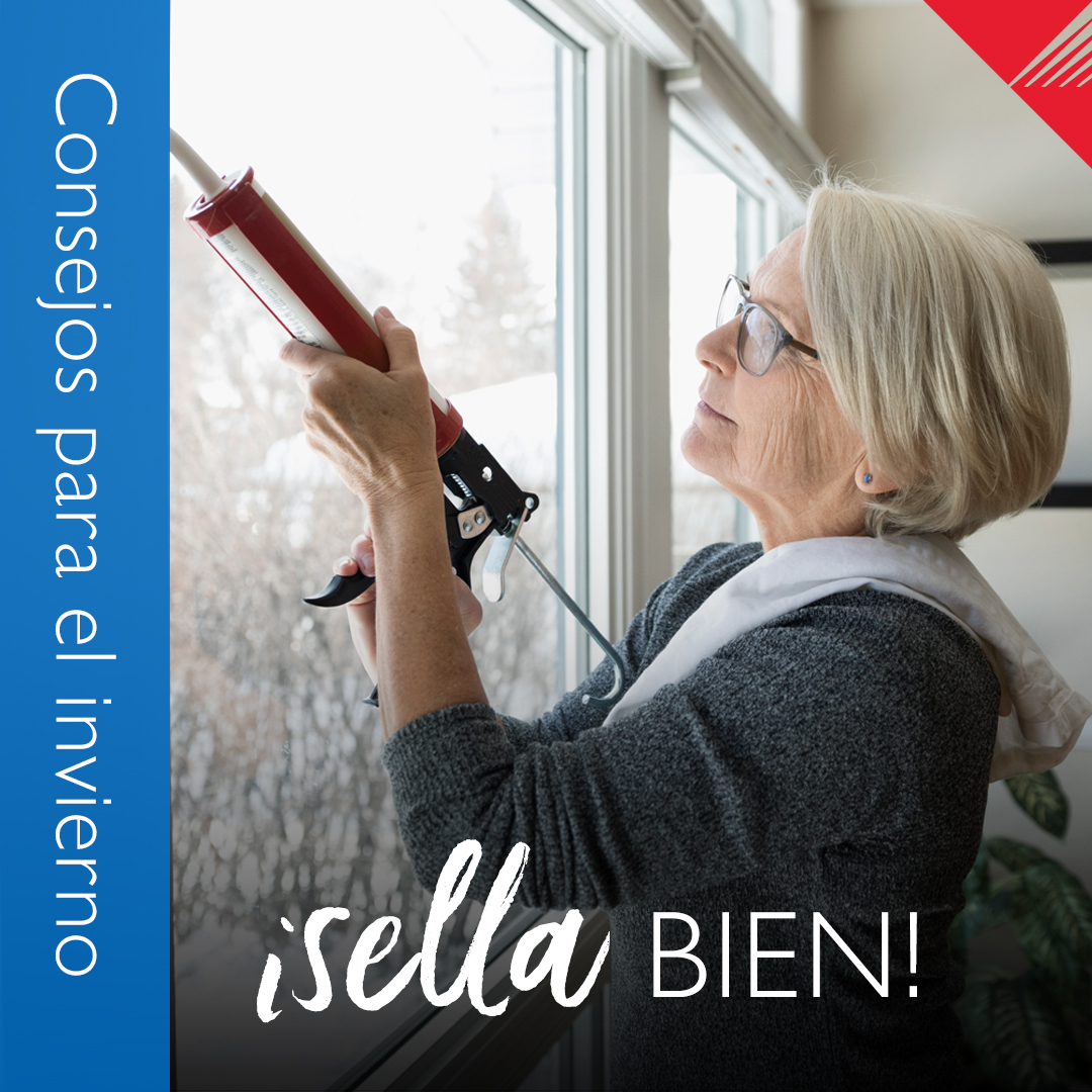 ¡Sella bien! Utiliza masilla o burletes para evitar fugas de aire y mantenerte cálido.