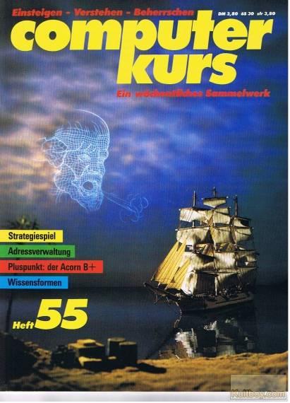 Retrojournal_de's tweet photo. Computerkurs Heft 55 – eine faszinierende Mischung aus Technik und Abenteuer! Mit Themen wie Strategie-Spielen, Adressverwaltung und dem Acorn B+. Wissensformen treffen auf Retro-Charme! 🚢💾 #RetroComputing #Computerkurs #AcornBPlus https://t.co/lWayPQ6u3k