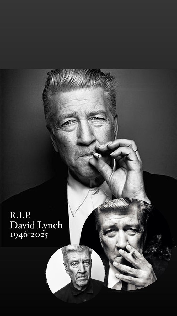 Denniederoo's tweet photo. R.i.p. David Lynch https://t.co/Tha0SfhkOC
