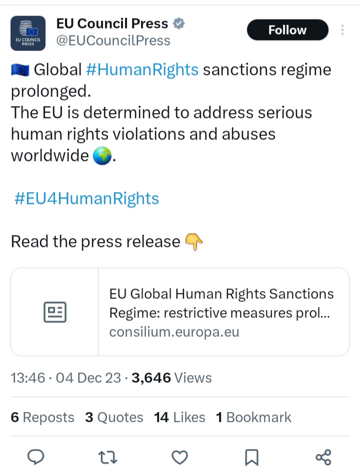 uk_nup's tweet photo. Shameless. The #EU Ambassador to Uganda @JanSadek and the @EUinUG @EU_Commission prefer trade with a #corrupt and #repressive dictatorship of @KagutaMuseveni and profits over people and over #sanctioning @GovUganda officials responsible for serious international human violations. 

@kajakallas @vonderleyen @Europarl_EN @EUCouncil @EUCouncilPress @OlofBSkoog
@CoEHumanRights @ECHR_CEDH
@EURightsAgency @EUCourtPress
@eu_eeas @SweMFA @dk_nup
@nup_de @nup_se_chapter @hrw @UN_SPExperts @UNHumanRights @amnesty @UNGeneva