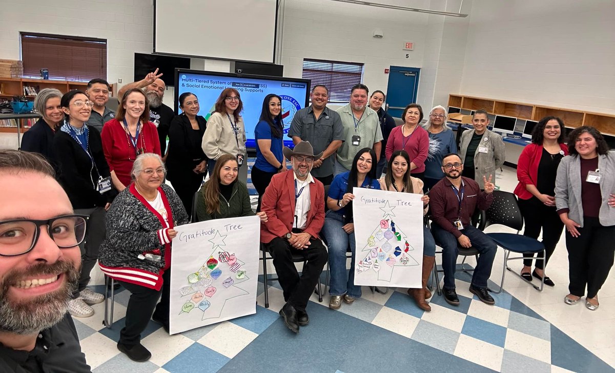 RegionOneESC's tweet photo. We’ve been on the road, connecting with educators and sharing impactful resources. 

Our Counseling &amp; Mental Health team delivered sessions on multi-tiered systems of support and social-emotional learning to #ZapataCountyISD and #MonteAltoISD. ❤️ Thanks for choosing Region One! https://t.co/Q4HvWs1ctK