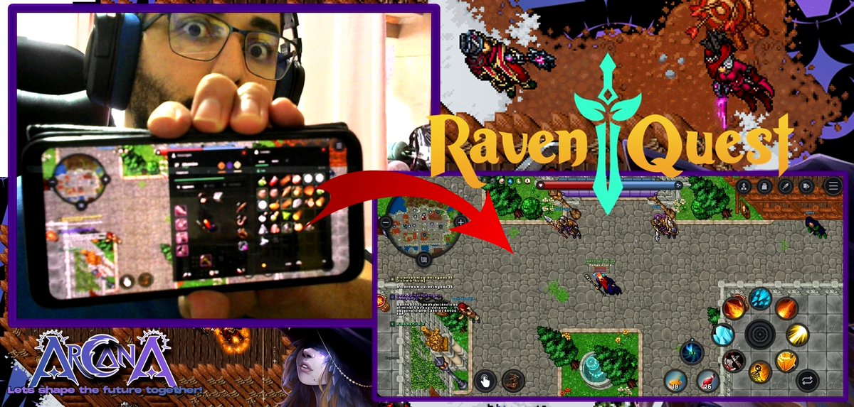 🔥RavenQuest Mobile Playtest Is Online🧙‍♂️

Don't know it yet? <a href="/RavenQuestGame/">RavenQuest</a> is an immersive fantasy MMORPG in pixel art style, totally free to play and web3 game >PC and MOBILE< with the possibility of real earnings for your time playing.  
+ links below... LETS GO!