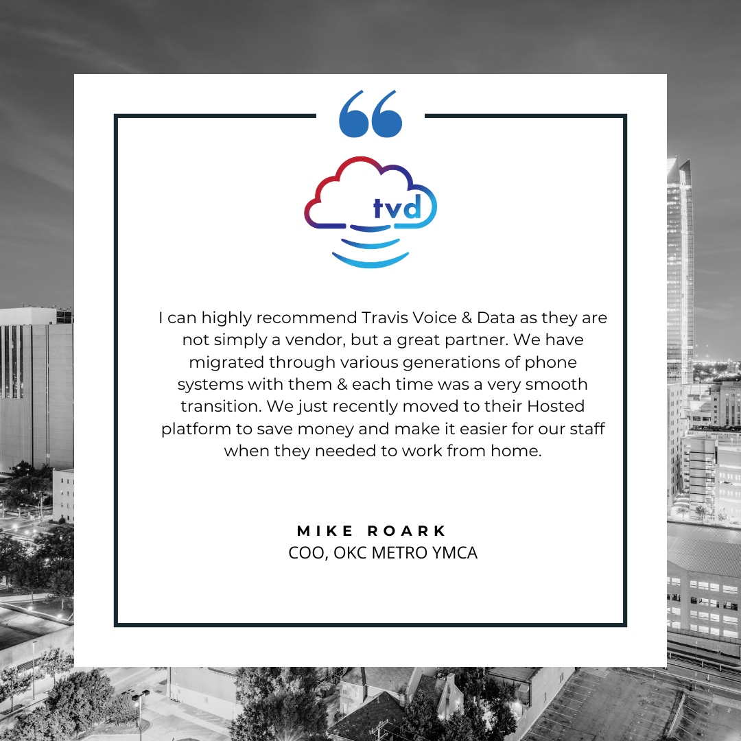 TravisVoiceData's tweet image. We&apos;re local! Travis Voice &amp;amp; Data is proud to serve our neighboring businesses, schools, local governments, and yes, non-profits, right here in the great state of Oklahoma! 

When you call us, you&apos;ll always talk to a real person from one of our local offices. 

To get customize...
