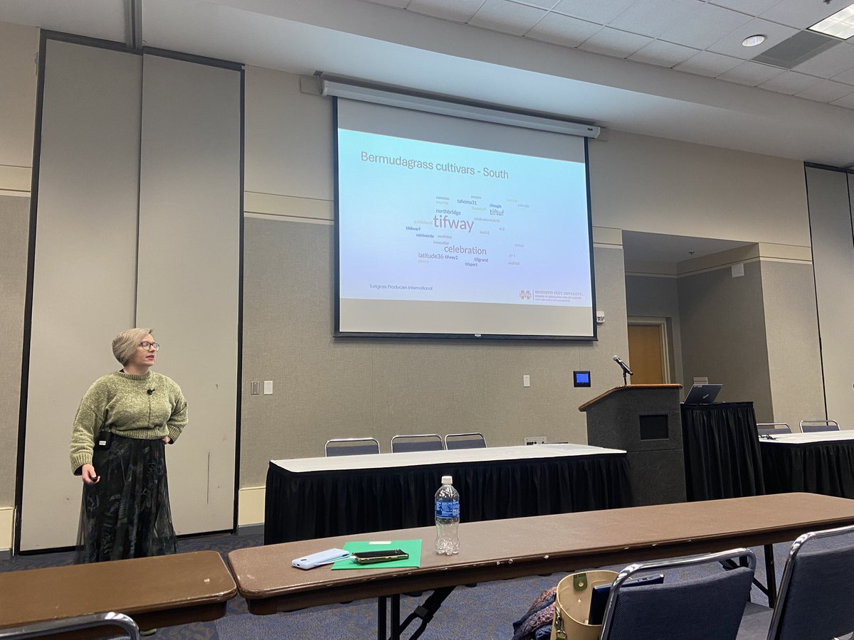 Mike Richardson (@arkansasturf) on Twitter photo <a href="/MSTurfBreeding/">Marta Pudzianowska</a> discussing warm-season Turfgrass breeding at the <a href="/Ark_Turf_Assn/">ArkansasTurfgrassAssn</a> meeting! <a href="/MSTurfBreeding/">Marta Pudzianowska</a> discussing warm-season Turfgrass breeding at the <a href="/Ark_Turf_Assn/">ArkansasTurfgrassAssn</a> meeting!