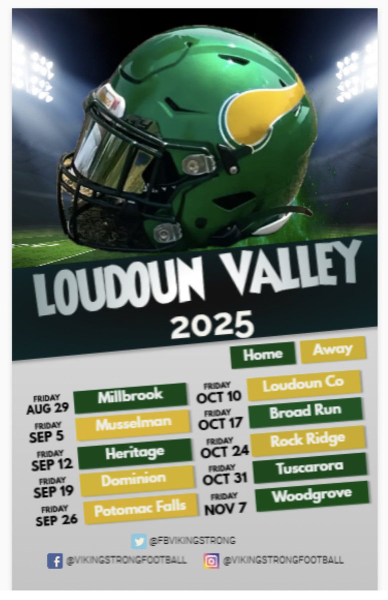 2025 season loading …225 days to the home opener #vikingstrong 🔥🏈🔥