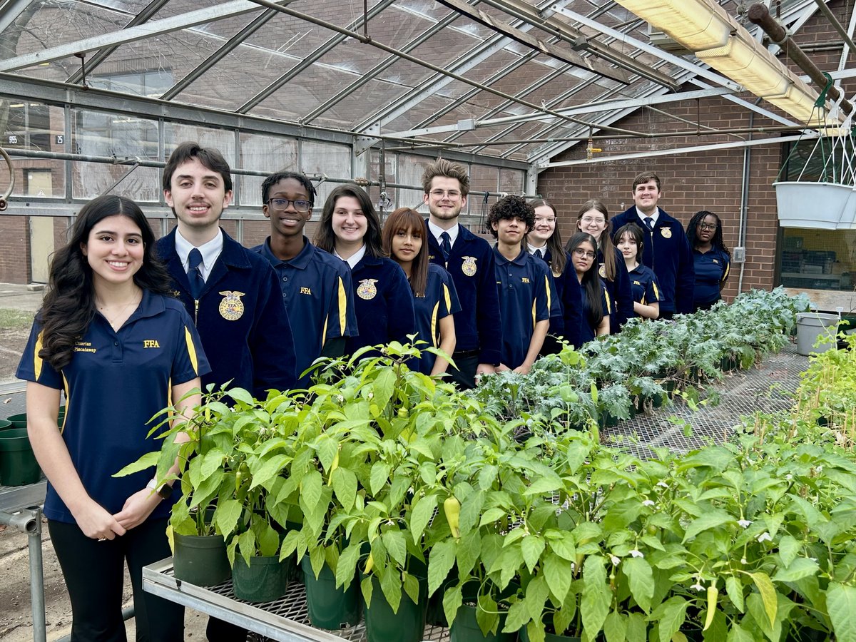 Proud moment! The Piscataway Magnet School FFA chapter officially received its FFA charter today! #FFA #NewBeginnings #AgriculturalEducation