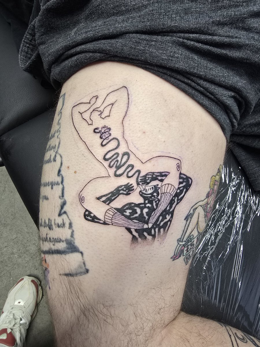 The way to my heart! Loving my new tattoo! 😍