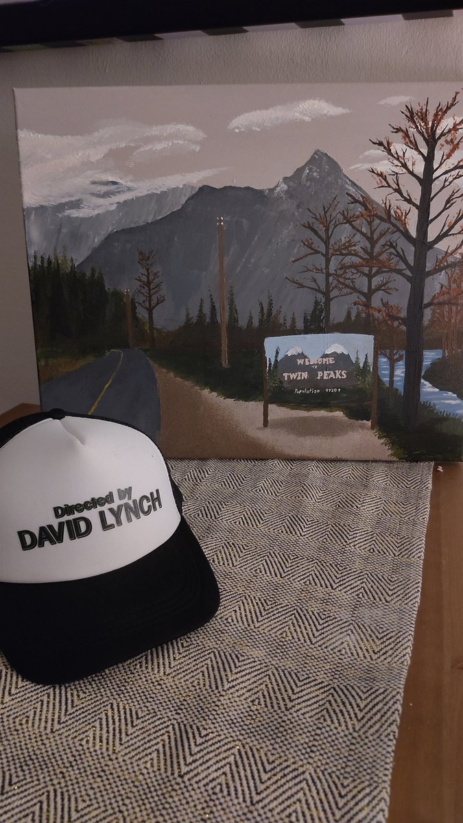 My favourite Director and one of the most influential Artists this planet has ever seen. We'll miss you !
My Girlfriend did this beautiful painting in honor of you. #RipDavidLynch