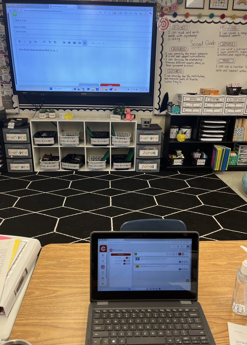 Enjoyed working with 2nd graders at <a href="/FreyElementary/">Frey Elementary</a> this week using Student Portfolios in CTLS 💻 to show what they are learning! 

#CobbInTech <a href="/CobbInTech/">CobbInTech</a>