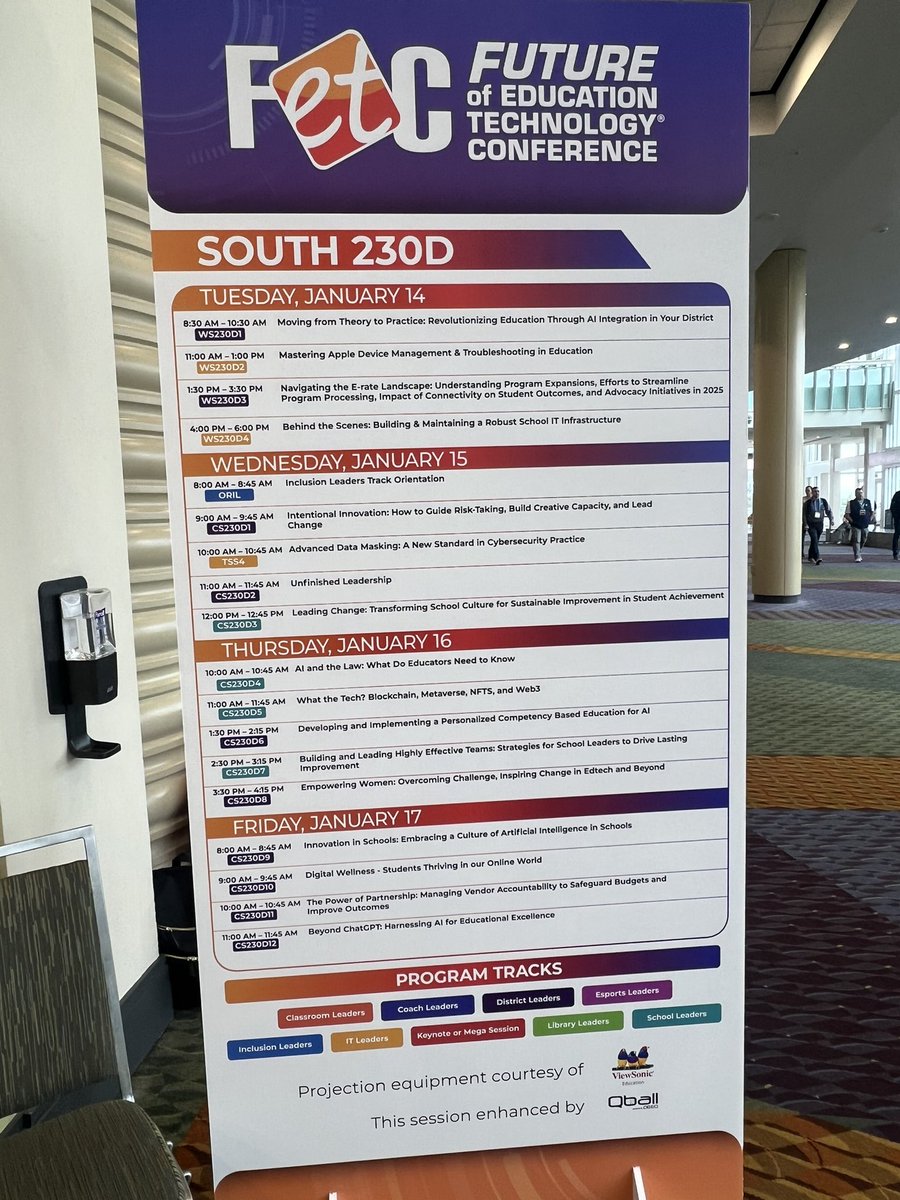 Keep up the learning on Friday at #FETC We look forward to sharing with you all at our 8 am session. #ehtpride