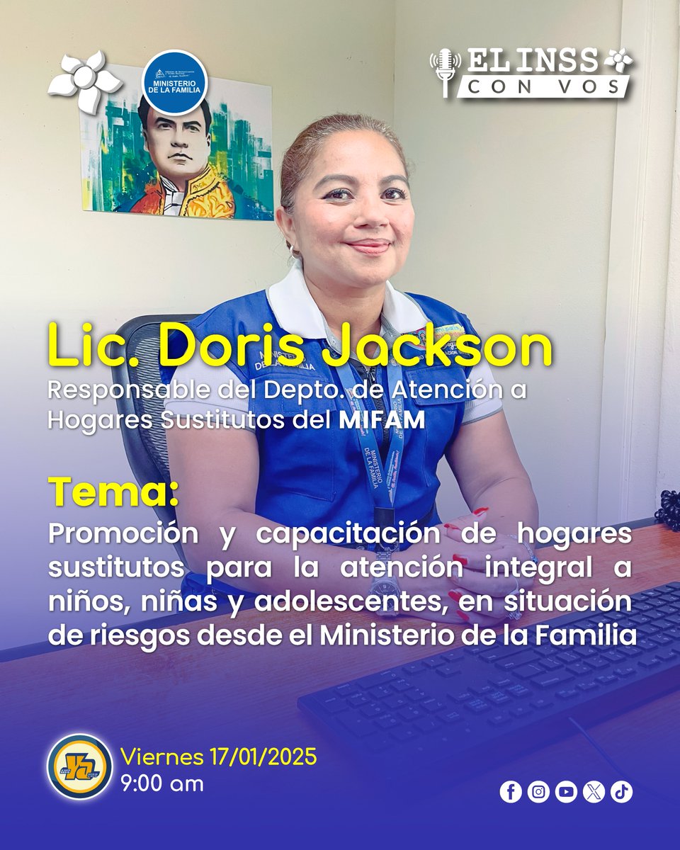 INSSNicaraguaOF's tweet photo. #ElINSSconVos, la importante labor de promoción y capacitación a los hogares sustitutos para brindar atención integral a niños, niñas y adolescentes en situación de riesgo. 📷📷 #INSS #Nicaragua #MIFAM #RadioYA https://t.co/aM20wby7mN