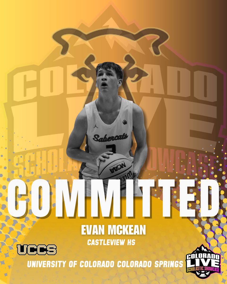 COLORADO LIVE Scholastic Showcase (@coloradolive_ss) on Twitter photo COMMITTED ππ―
Congratulations to <a href="/evan_mckean3/">Evan McKean</a> of <a href="/Sabercat_mbb/">Castle View Boys Basketball</a>
on your commitment to <a href="/UCCSMBB/">UCCS MBB</a> to continue your academic and athletic career.
π― COLORADO LIVE BALLER ποΈπ
#ColoradoLiveShowcase
#ColoradoHoops
#ColoradoAthlete
#HighSchoolHoops
#ColoradoLiveBaller COMMITTED ππ―
Congratulations to <a href="/evan_mckean3/">Evan McKean</a> of <a href="/Sabercat_mbb/">Castle View Boys Basketball</a>
on your commitment to <a href="/UCCSMBB/">UCCS MBB</a> to continue your academic and athletic career.
π― COLORADO LIVE BALLER ποΈπ
#ColoradoLiveShowcase
#ColoradoHoops
#ColoradoAthlete
#HighSchoolHoops
#ColoradoLiveBaller