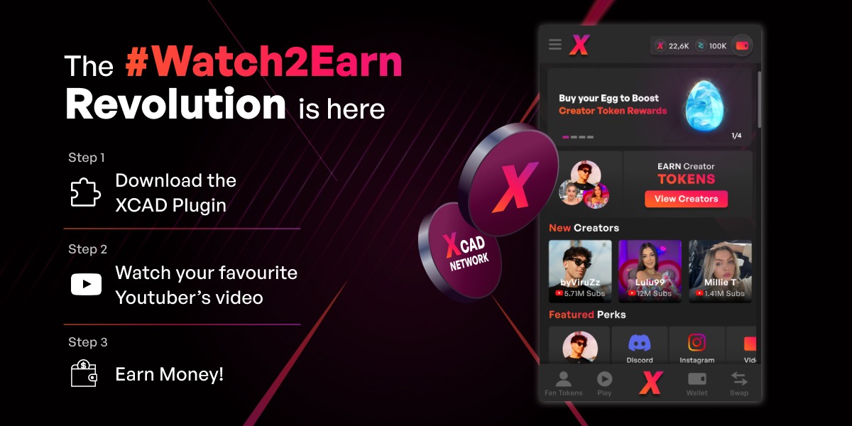 Xiphoid_goofy's tweet photo. The Future is Decentralized.
The future of content creation is decentralized, and @XcademyOfficial is leading the way, get your hands on #XCAD and be part of the movement that’s changing the industry. $XCAD #BNB #watch2earn https://t.co/edF9u21EpR
