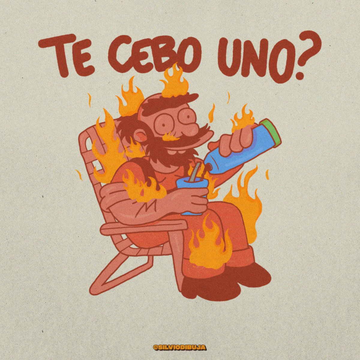 nadie:

yo con 40° de calor: