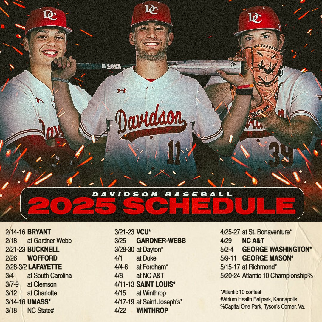 Time to mark your 2025 calendars‼️

There's plenty of Wildcat ⚾️ to add in! 

For more ➡️ bit.ly/3PAeoyi