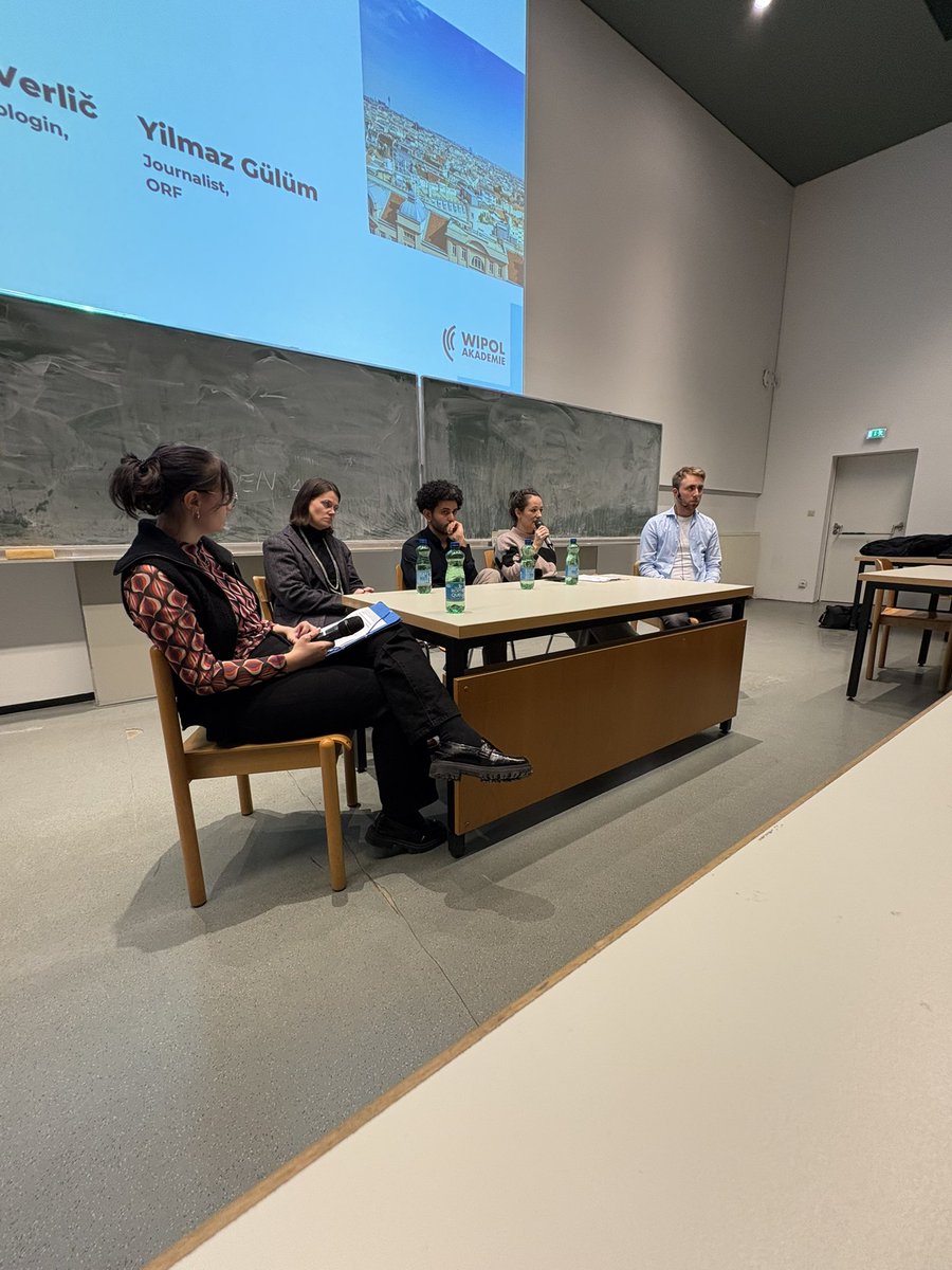 Spannende Podiumsdiskussion der <a href="/wipolakademie/">Wipol-Akademie</a> mit <a href="/sofie_waltl/">Sofie R. Waltl</a> <a href="/MaraVerlic/">MaraVerlic</a> und <a href="/YilmazGulum/">Yilmaz Gülüm</a>