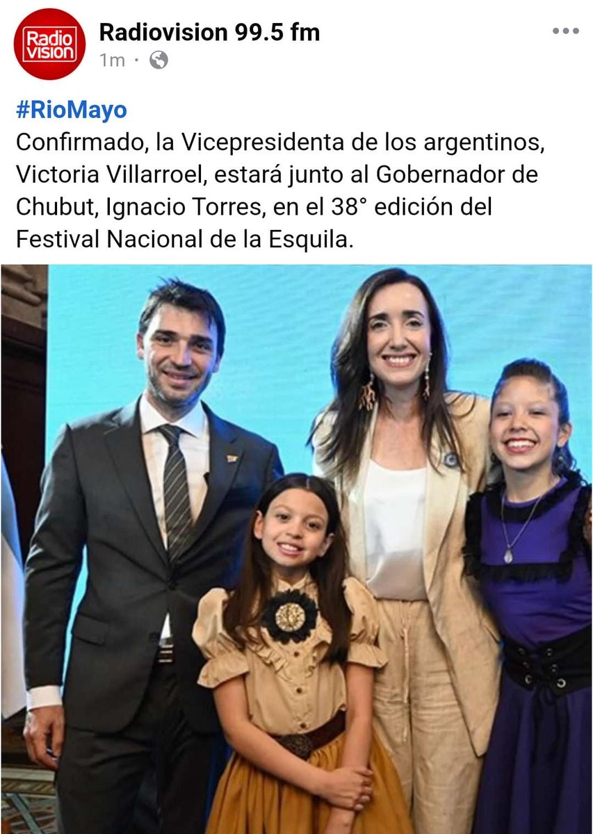 #RioMayo⭐Chubut Info
#FestivalNacionalDeLaEsquila.
📌Histórica Visita para la 38° Edición del Festival 2025.
Fuente: RadioVision 
PrensaMRM⭐⭐⭐

#VictoriaVillaroel #RioMayoChubut