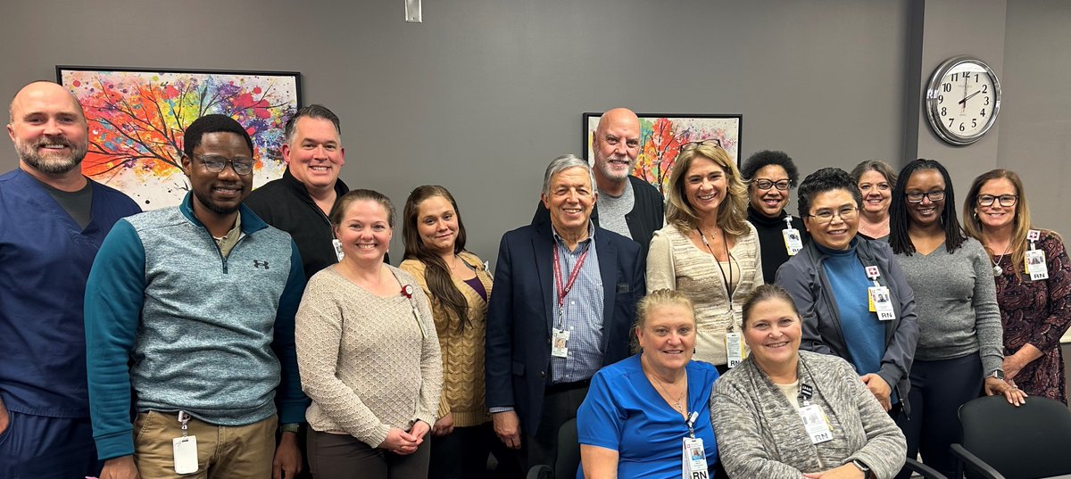 We continue to hear wonderful stories about how our all our staff, nurses, physicians, &amp;  leaders came together to make a difference during last week’s snowstorm. Thank you to ICU Director Wendy, and our Director of Nursing Patty, for steering the course and to all! #Teamwork
