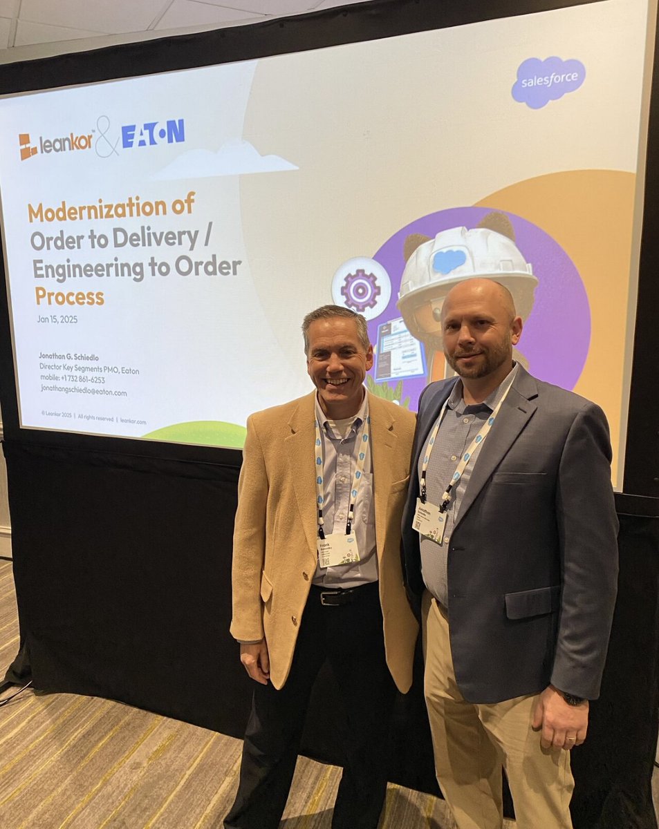 theleankor's tweet photo. The Salesforce Manufacturing Summit was one to remember. Check out some of our favorite moments and if you weren’t able to attend our breakout session, download our eBook to catch up on the information covered.  https://t.co/rqrRtSDHFX https://t.co/88y8PZH6WK