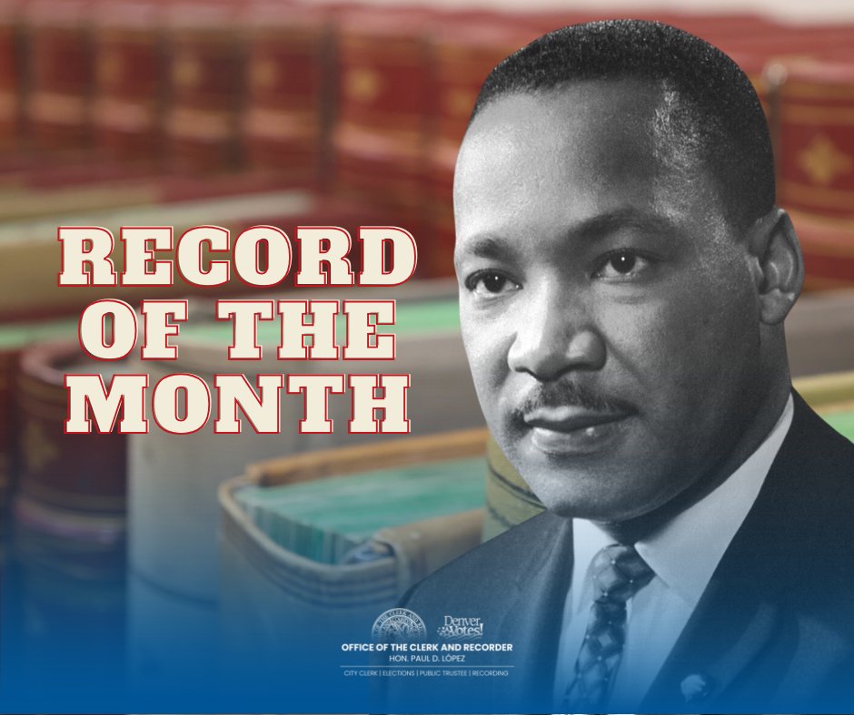 In honor of Martin Luther King Jr. Day, we are highlighting two different ordinances that honor Dr. King’s legacy and have a unique history in our Record of the Month segment!  

Watch full segment here: youtu.be/pzjWYjBPo7E?si…