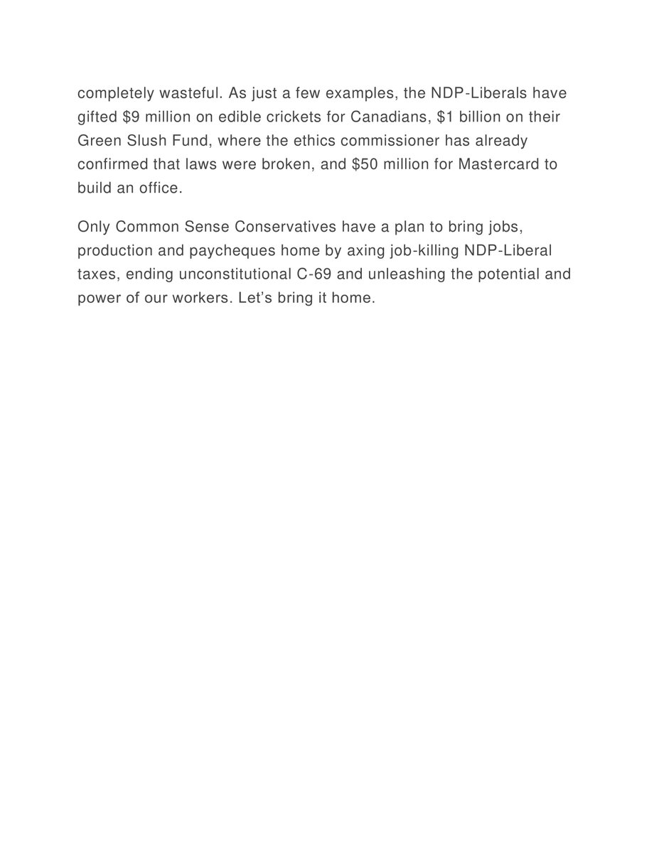 PierrePoilievre's tweet photo. Sign to axe the job-killing tax: https://t.co/3024TDQ3uR https://t.co/wNaDVcZP7g