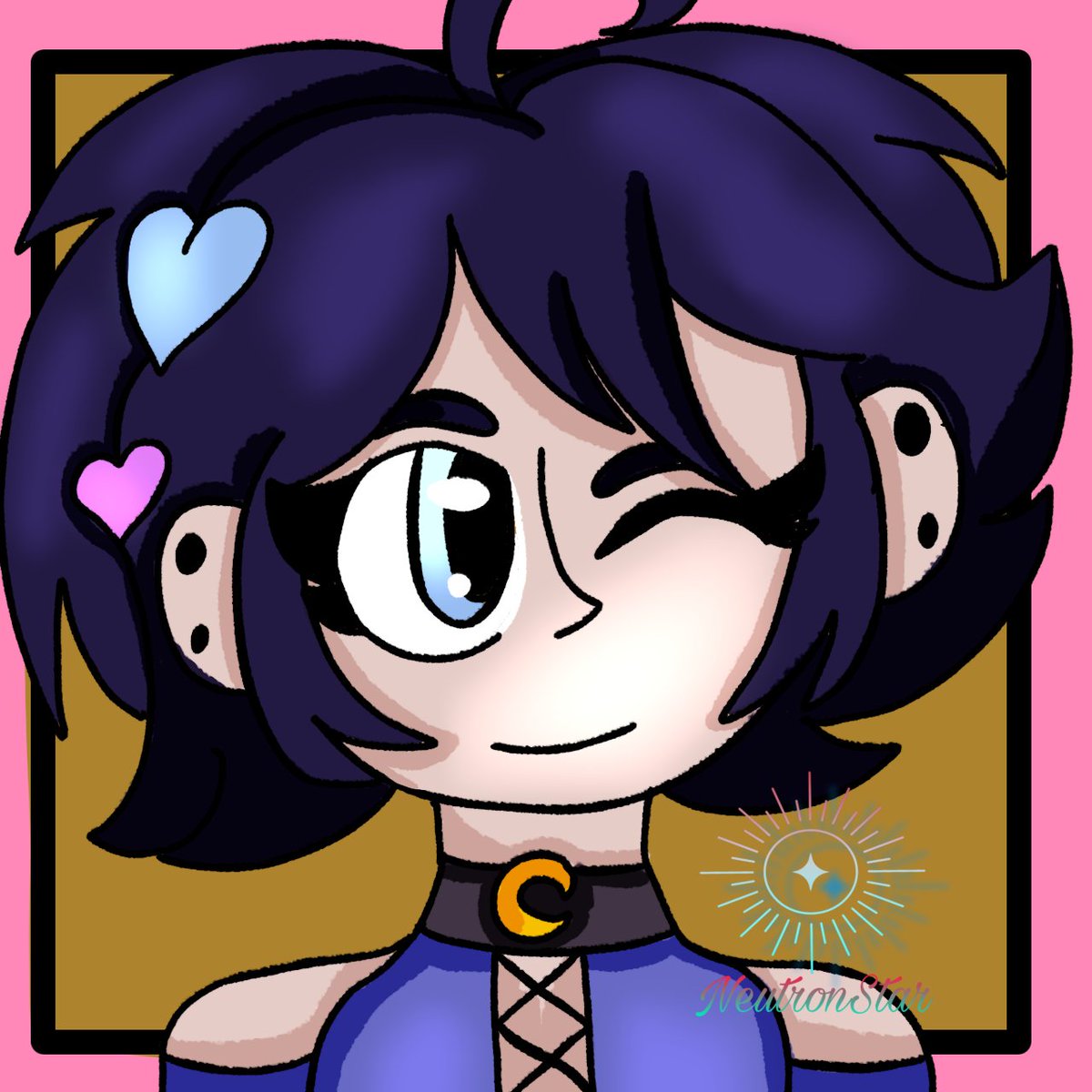 Hiya! This is Cassandra Goodluck! One of my more recent ocs! 

toyhou.se/30883962.cas...

Always looking for artmoots! 

#oc #ocart #originalcharacter #digitalart #digitaldrawing #ibispaintx #ibispaintxart #digital_art #artmoot #artmoots