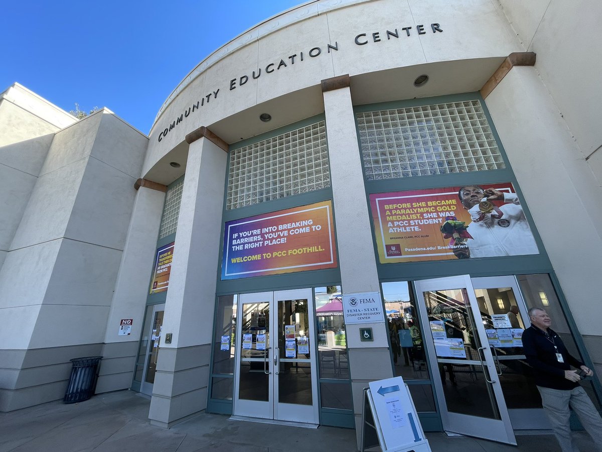 socalgas's tweet photo. Residents impacted by service disruption related to the #EatonFire - The SoCalGas information booth has moved from The Shops at the Santa Anita Mall to the Pasadena City Community College. We will be available from 9 am - 8 pm. For more information, visit https://t.co/m1xNtE03EE. https://t.co/xLOkFasDc6