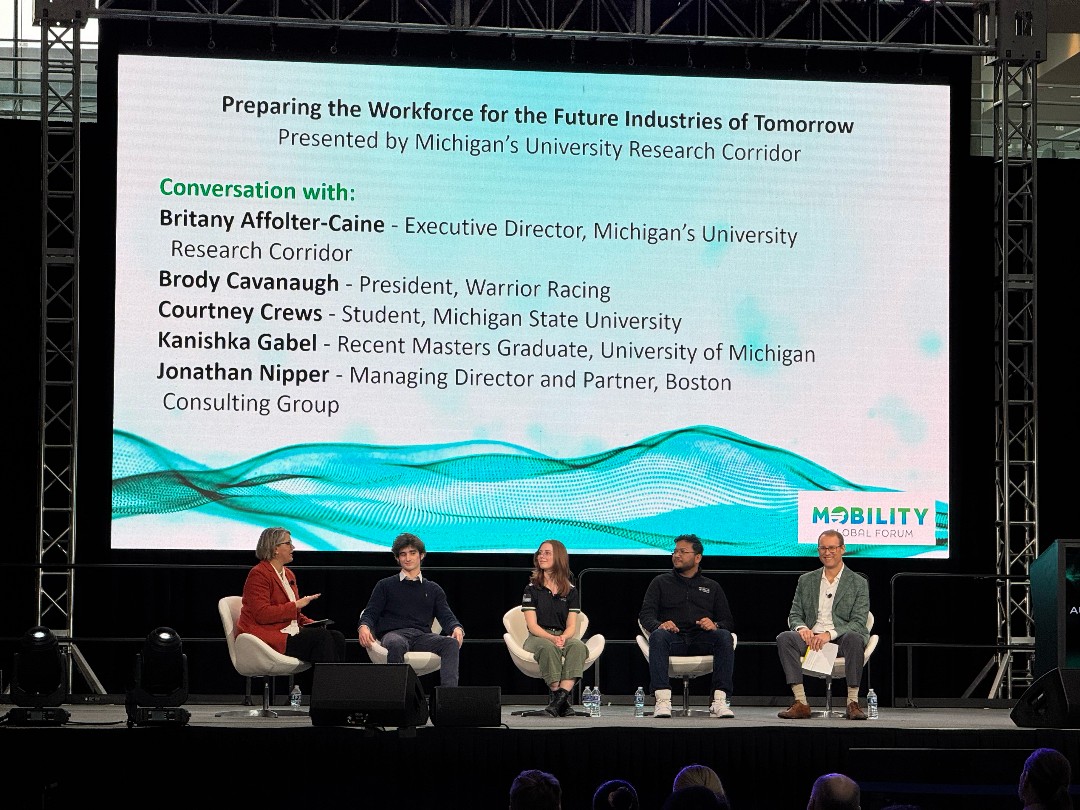 Michigan's URC (@urcmich) on Twitter photo URC Executive Director Britany Affolter-Caine and <a href="/BCG/">Boston Consulting Group</a> Managing Director & Partner Jonathan Nipper have taken the stage at the <a href="/detautoshow/">Detroit Auto Show</a> with students from <a href="/michiganstateu/">MSU</a>, <a href="/UMich/">University of Michigan</a> & <a href="/waynestate/">Wayne State University</a> to discuss the future of mobility talent. 🎓 URC Executive Director Britany Affolter-Caine and <a href="/BCG/">Boston Consulting Group</a> Managing Director & Partner Jonathan Nipper have taken the stage at the <a href="/detautoshow/">Detroit Auto Show</a> with students from <a href="/michiganstateu/">MSU</a>, <a href="/UMich/">University of Michigan</a> & <a href="/waynestate/">Wayne State University</a> to discuss the future of mobility talent. 🎓