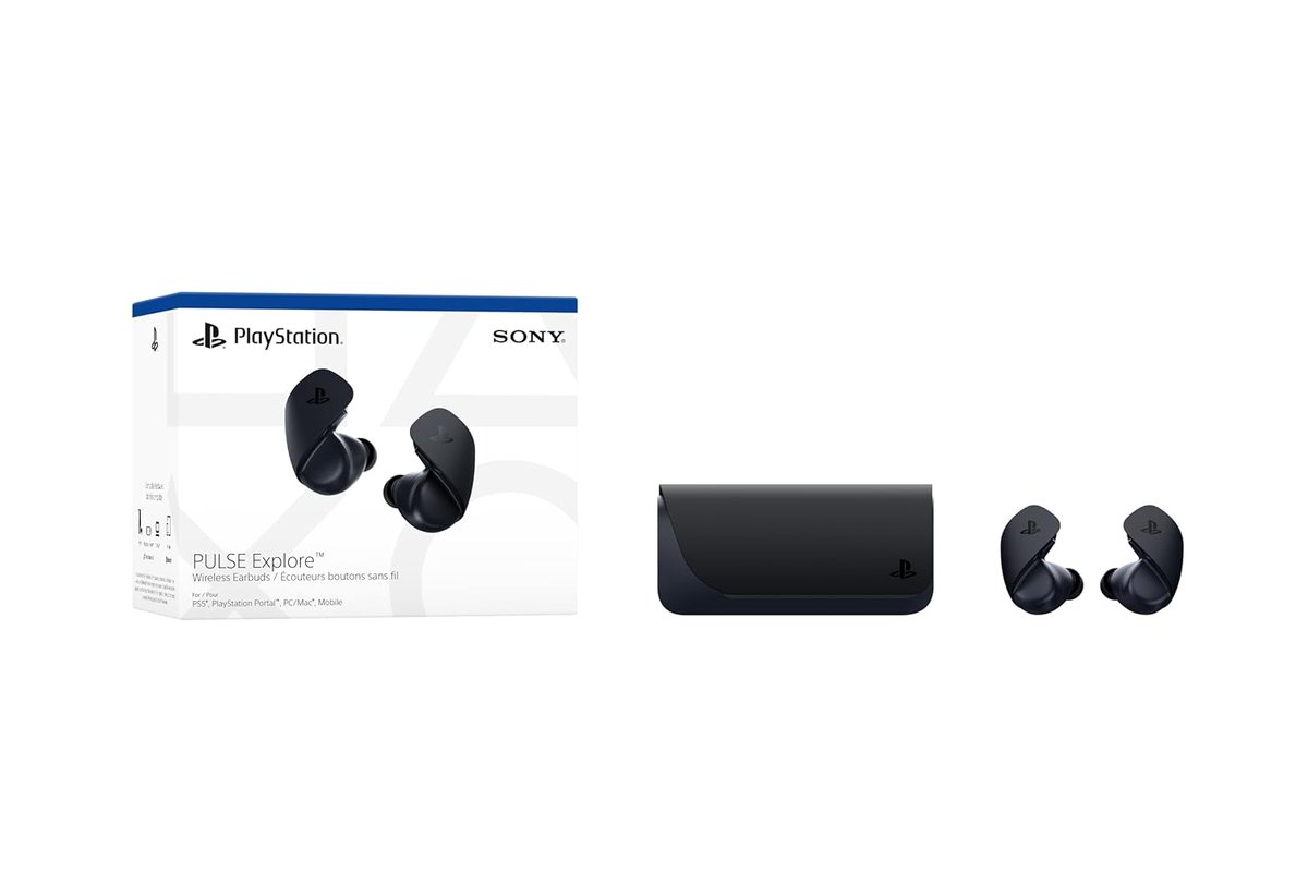 videogamedeals's tweet photo. Pre-Order: PlayStation Pulse Explore Wireless Earbuds - Midnight Black $199.99 via Amazon (Prime Eligible). https://t.co/1sDbDaVwJG

Best Buy. https://t.co/O9ynXZNclZ
GameStop. https://t.co/GwOVa5LL7s
PlayStation Direct. https://t.co/upEWx4jfOI
Target. https://t.co/LwRh9IRnsX https://t.co/y5sbxd0uTK