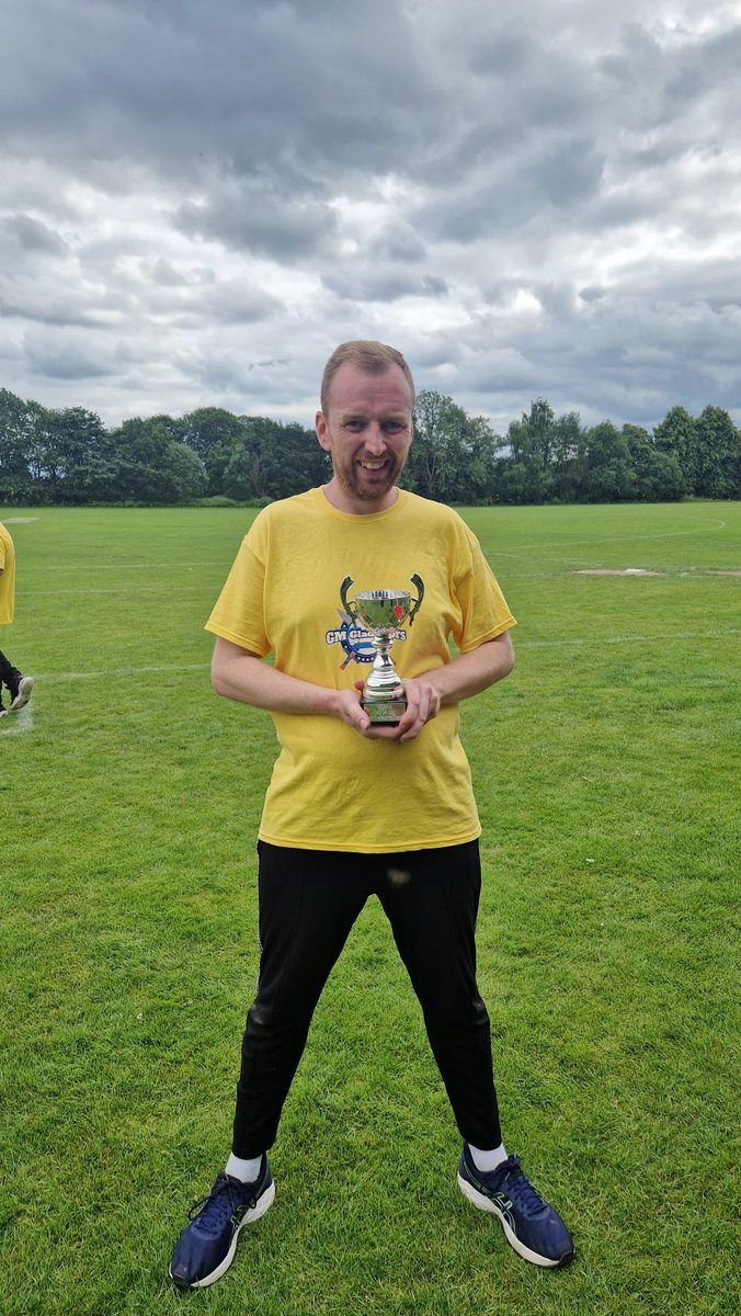This is Ciaran who plays baseball for Greater Manchester Gladiators. Former GB Goalball player he has enjoyed playing this game for the first time <a href="/BritBlindSport/">British Blind Sport</a> <a href="/GMGladiatorsB4B/">Greater Manchester gladiators blind baseball club</a> <a href="/GoalballUK/">Goalball UK</a> <a href="/Sport_England/">Sport England</a> <a href="/TNLComFund/">The National Lottery Community Fund</a> <a href="/ThePrimaryClub/">The Primary Club</a> <a href="/RNIB/">RNIB</a>