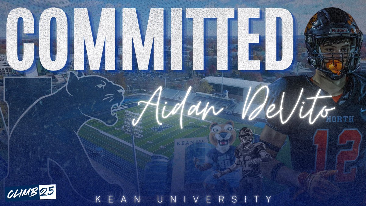 After a great visit today, I am extremely proud to announce I have committed to Kean University. I want to thank my Lord and Savior Jesus Christ for giving me this opportunity to continue playing the sport I love at the next level. Let’s go Cougars!