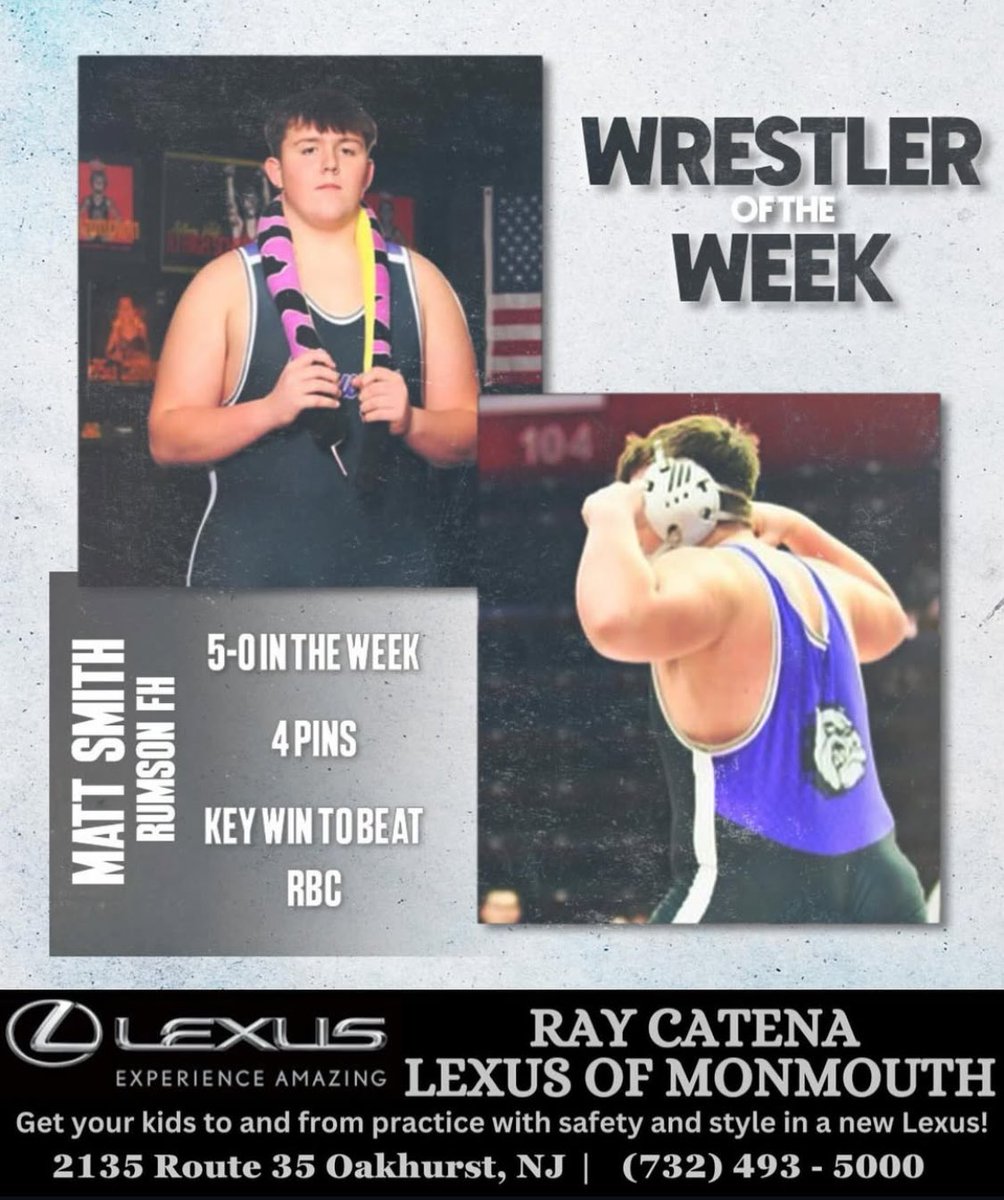 Matt_Smith56's tweet image. Honored to be named Wrestler of the Week! @RFH_Wrestling