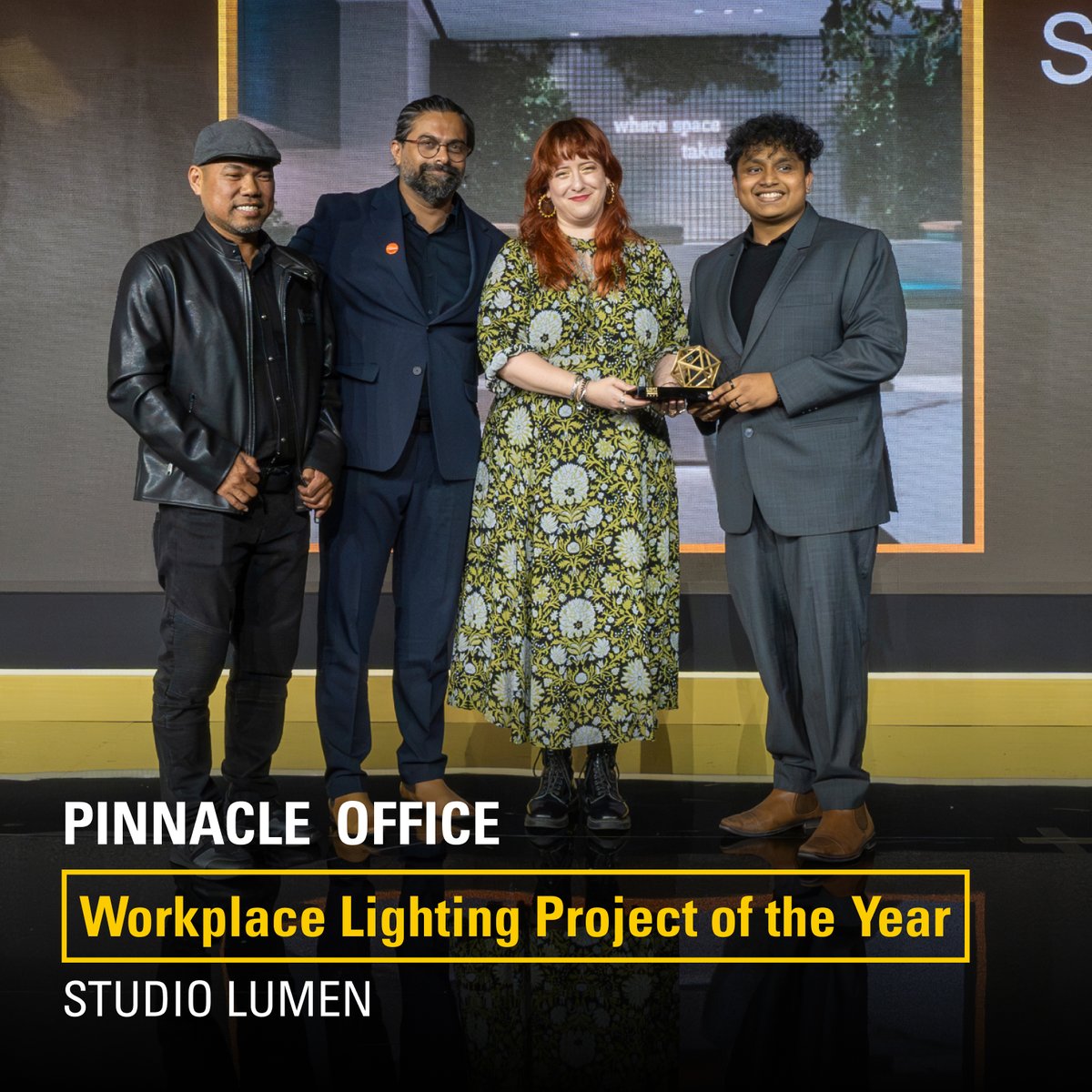 lightbuildingme's tweet image. Congratulations to Studio Lumen , for winning the  Workplace Lighting Project of the Year award, at the Light Middle East Awards 2025 for their project: Pinnacle Office
#lightbuildingME #IntelligentBuildings #SmartLighting #SmartCities #lighting #architecture #design #innovation