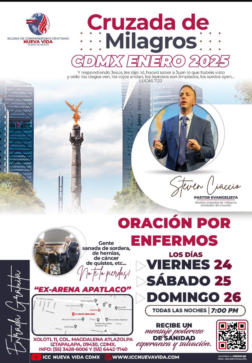 icdelalfarero's tweet photo. ORANDO por la próxima CRUZADA de MILAGROS de México DF (Apatlaco) — https://t.co/sgRnj5ZAke