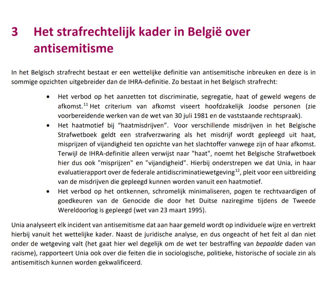 Discriminatie, haatmisdrijven en genocide? Beschrijft dit de zionist of de anti-zionist? 
Enkel wie Joden haat stelt ze gelijk aan een fascistische staat.
Unia.be #antisemitism