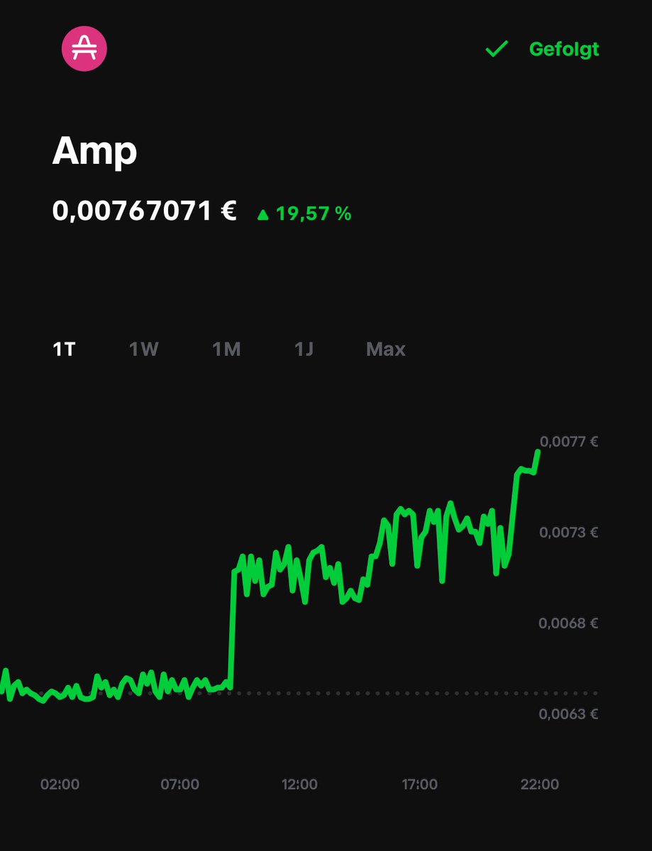 everybody was talking about $XRP lately but look at this gem of coin. $AMP has big potential with its low market cap in comparison to other coins. What are you thinking?
