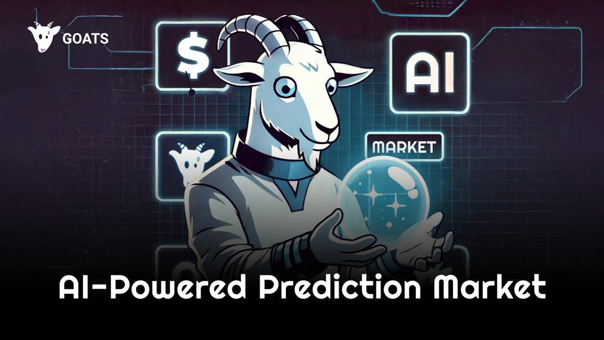 🌟 ¡Descubre GOATS, la plataforma que está revolucionando el blockchain! 🌟

🚀 Predicciones impulsadas por IA 🧠
🎮 Juegos para ganar con $GOATS 💰
📈 Más de $6M de volumen diario 💡

👉 Lee la reseña completa y sé parte de esta revolución tecnológica: 
criptomonedas.eu/noticias-cript…