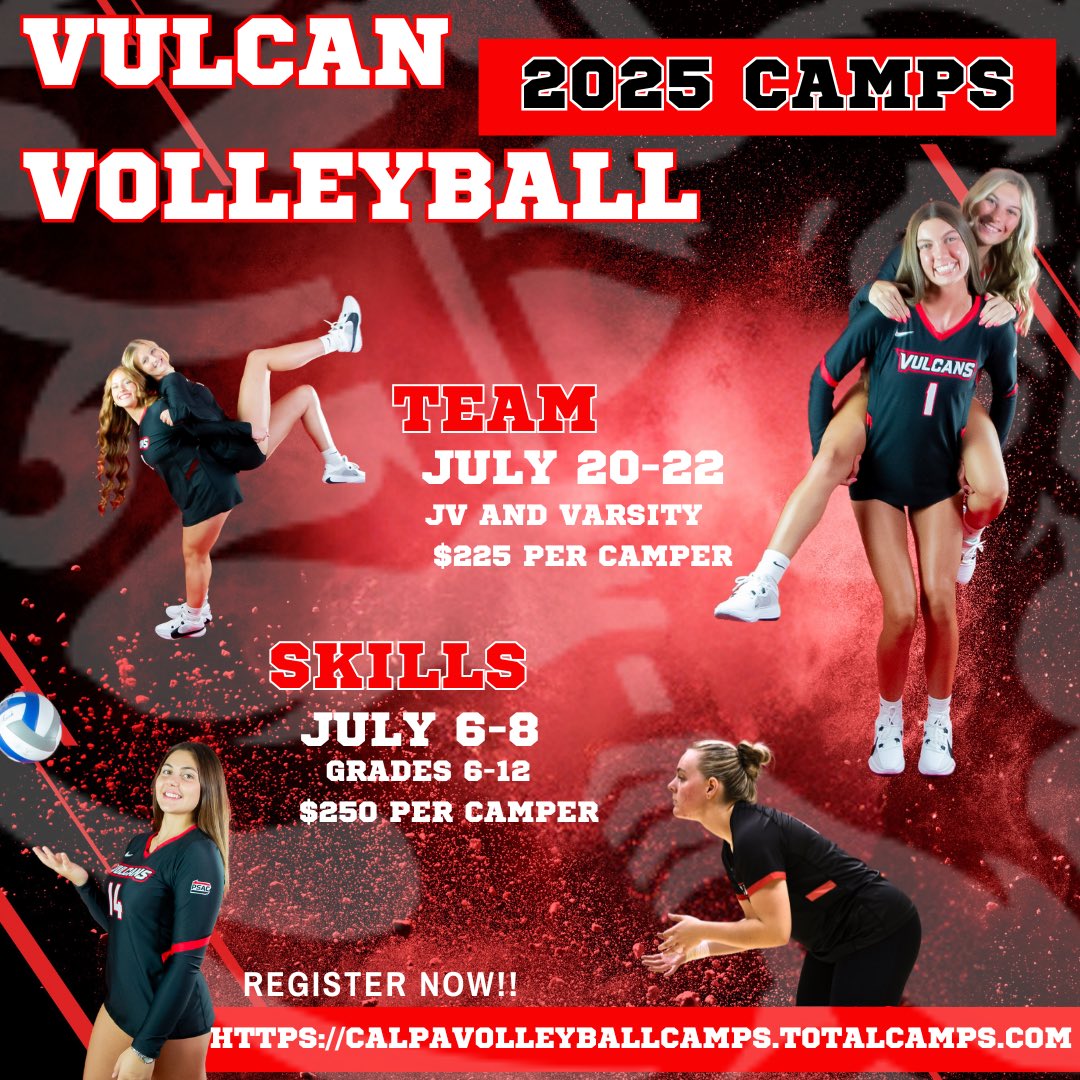 calvulcanvball's tweet photo. REGISTRATION OPEN NOW! https://t.co/MCevYxEjiL