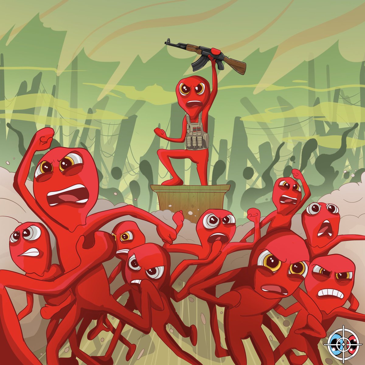 War lore

Part 3: Fire and blood.🔴

The Reds were born in war, forged in fury. While the Blues calculated and planned, the Reds fought, growing stronger through hardship and battle. To them, war wasn't something to fear-it was in their blood...